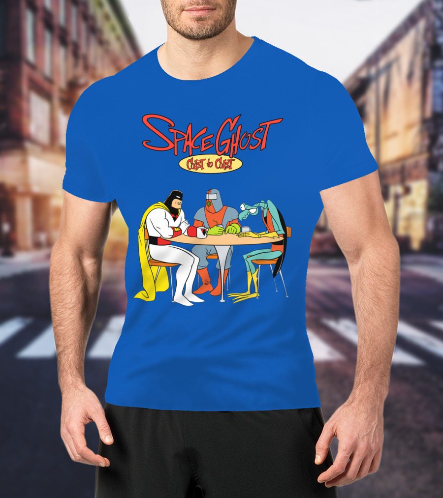 Space Ghost Coast To Coast Zorak And Moltar At Table T-Shirt
