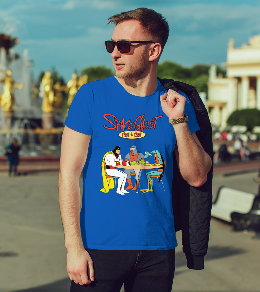 Space Ghost Coast To Coast Zorak And Moltar At Table T-Shirt
