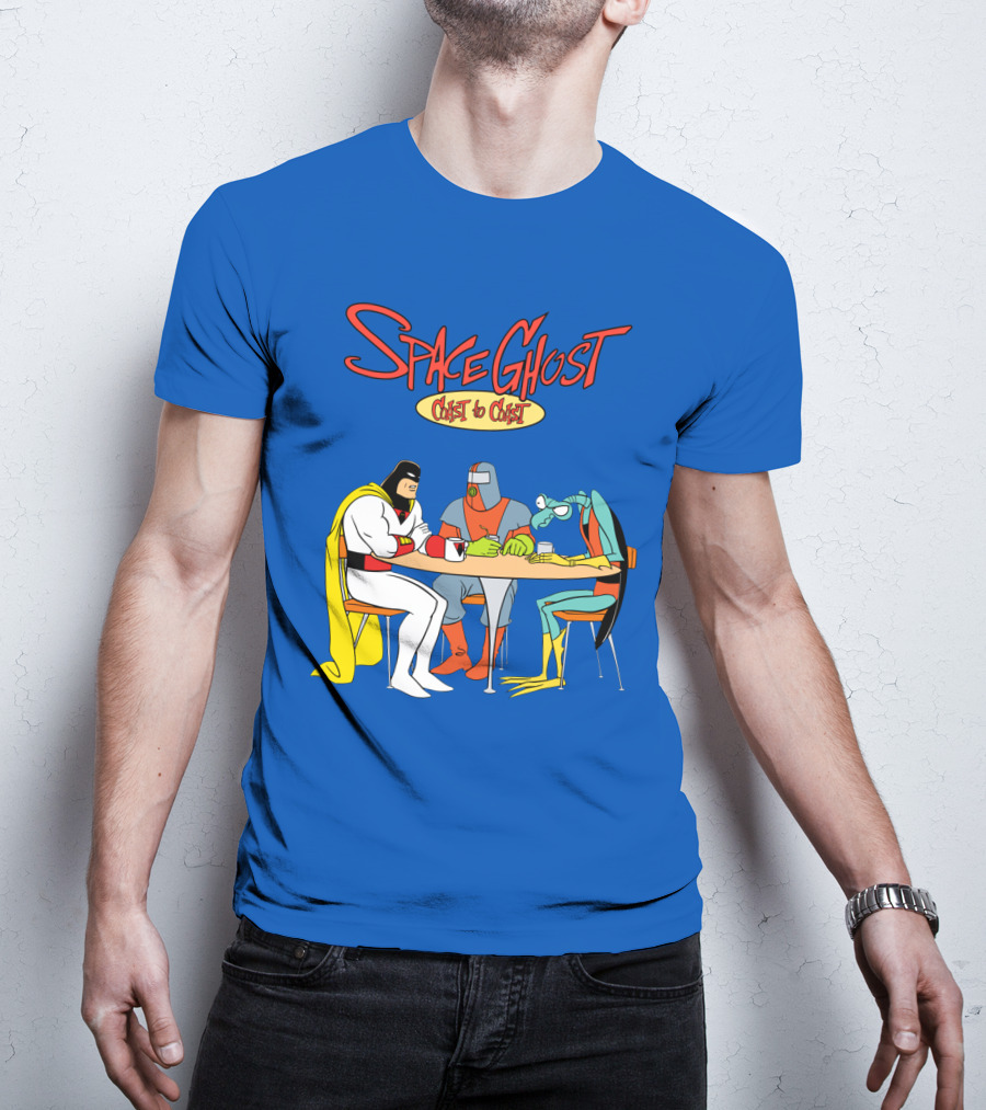 Space Ghost Coast To Coast Zorak And Moltar At Table T-Shirt