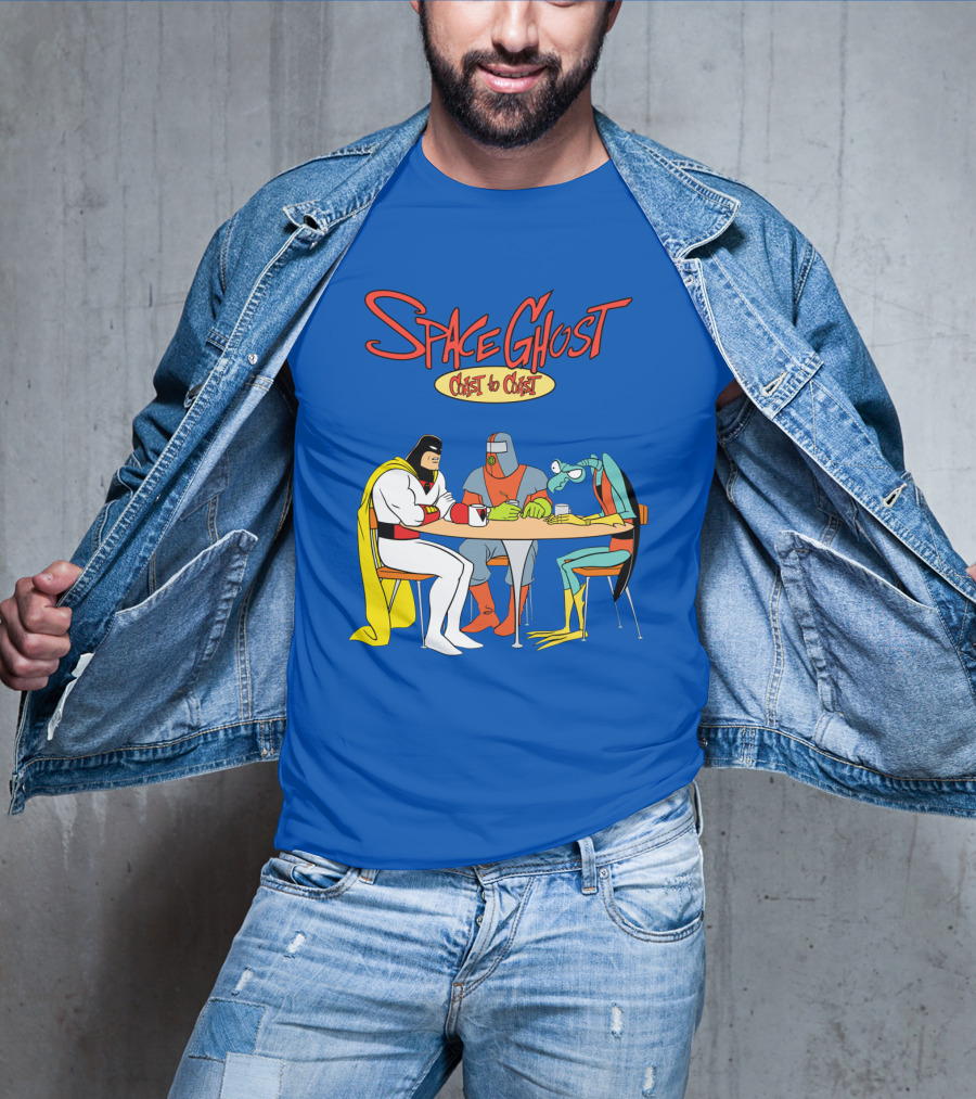 Space Ghost Coast To Coast Zorak And Moltar At Table T-Shirt