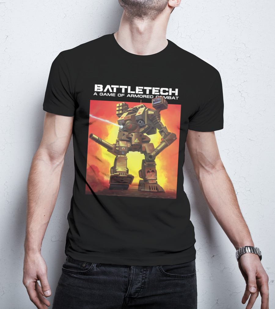 BATTLETECH A Game Of Armored Combat Mech T-Shirt