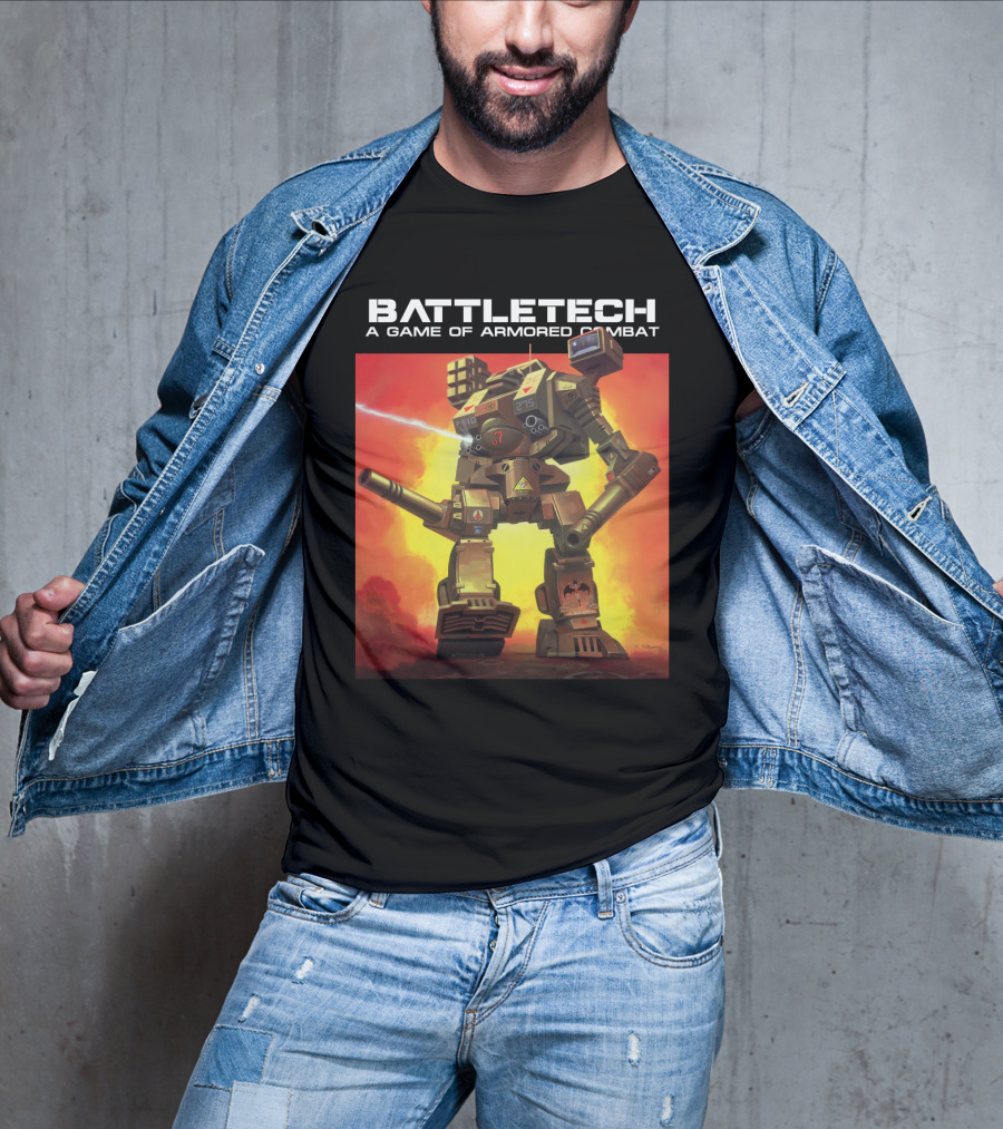 BATTLETECH A Game Of Armored Combat Mech T-Shirt