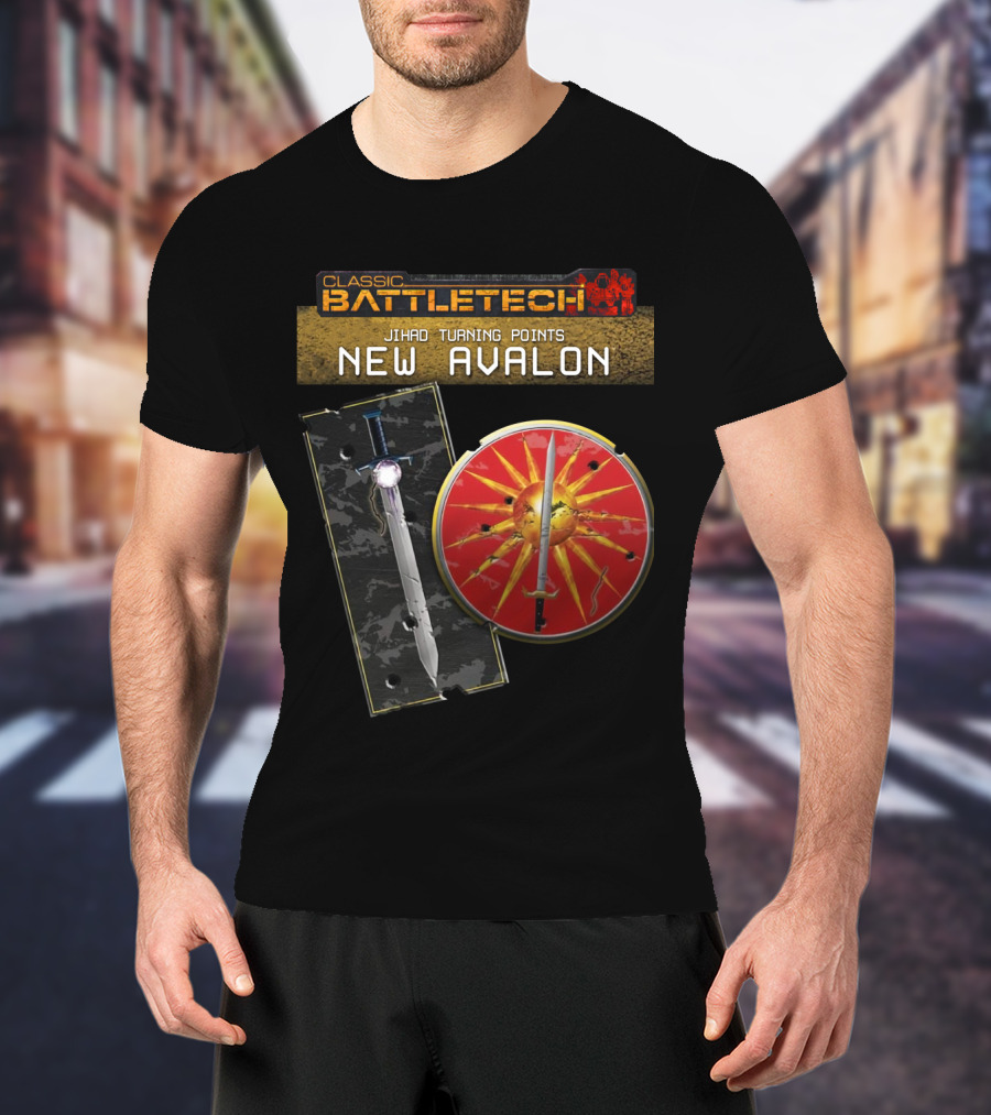 Classic BattleTech Jihad Turning Points New Avalon BTT JTP T-Shirt