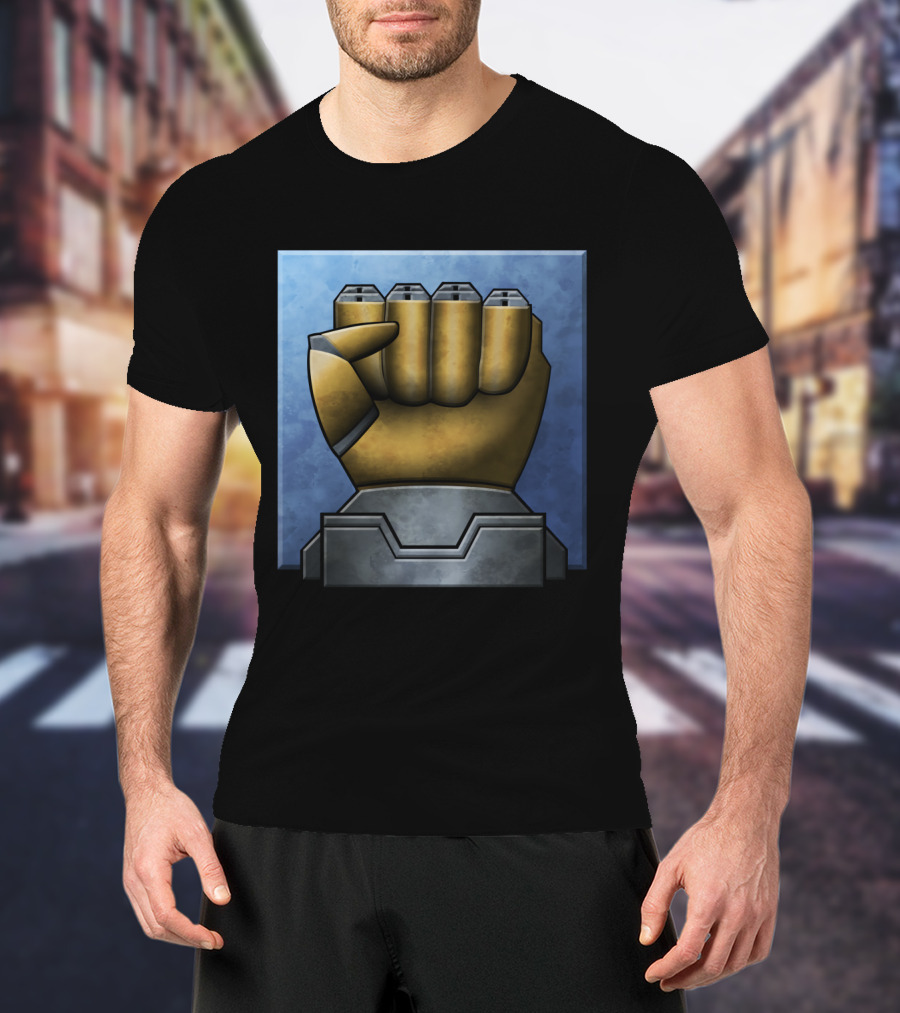 House Steiner The Lyran Commonwealth BattleTech Fist Emblem T-Shirt