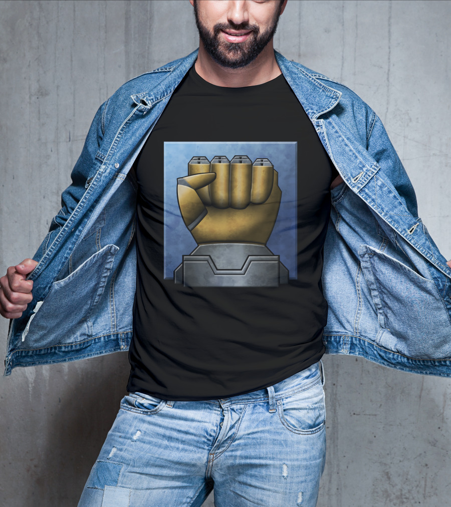 House Steiner The Lyran Commonwealth BattleTech Fist Emblem T-Shirt