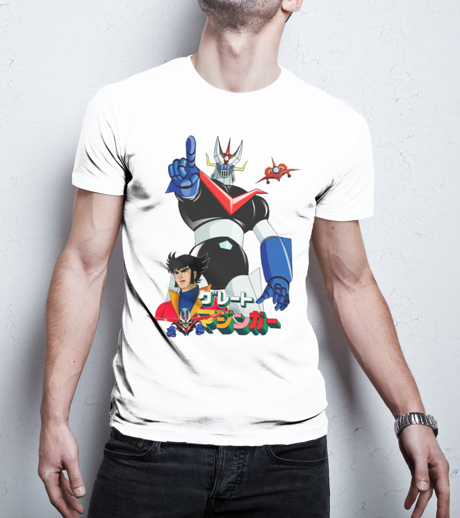 Great Mazinger Robot Anime Character T-Shirt