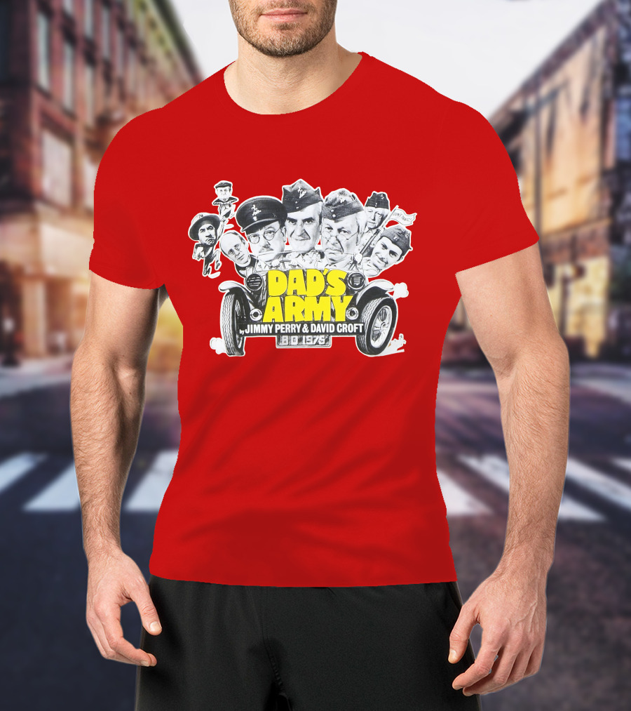 Dad's Army By Jimmy Perry And David Croft BBC 1975 T-Shirt