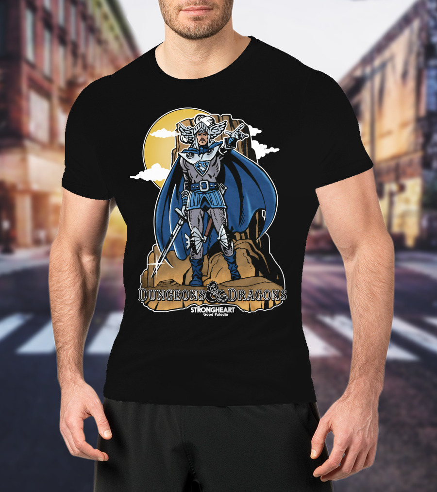 Dungeons And Dragons Strongheart Good Paladin T-Shirt