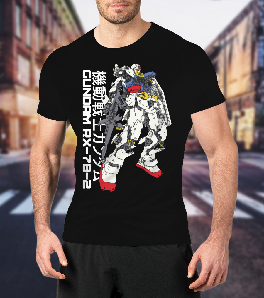 Gundam RX-78-2 Mobile Suit Mechanized Warrior T-Shirt