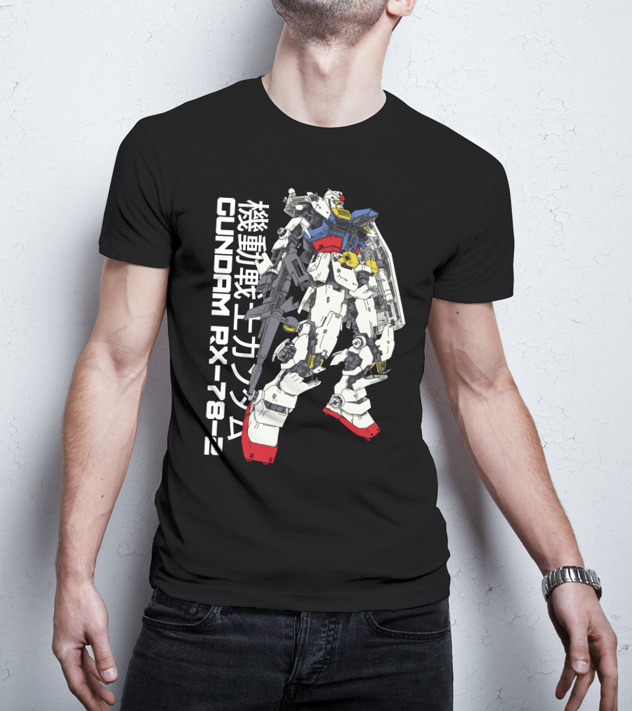 Gundam RX-78-2 Mobile Suit Mechanized Warrior T-Shirt