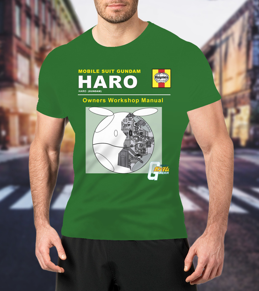 MOBILE SUIT GUNDAM HARO Owners Workshop Manual Haynes GUNDAM T-Shirt