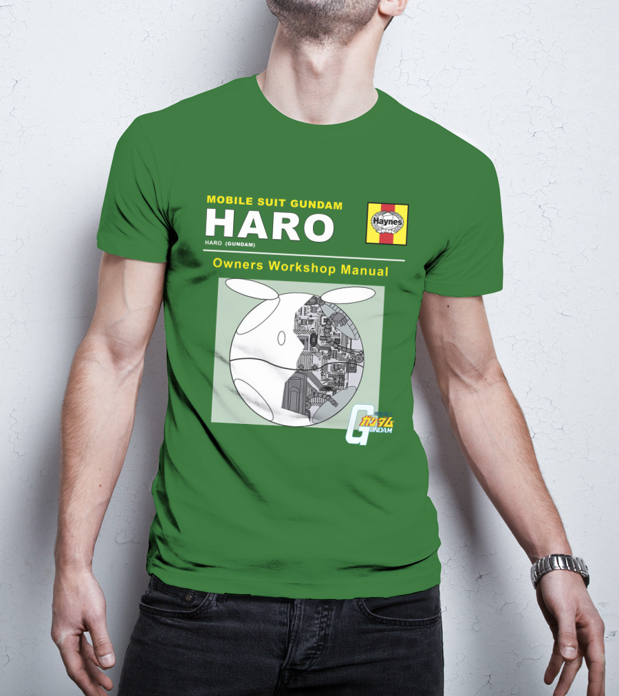 MOBILE SUIT GUNDAM HARO Owners Workshop Manual Haynes GUNDAM T-Shirt