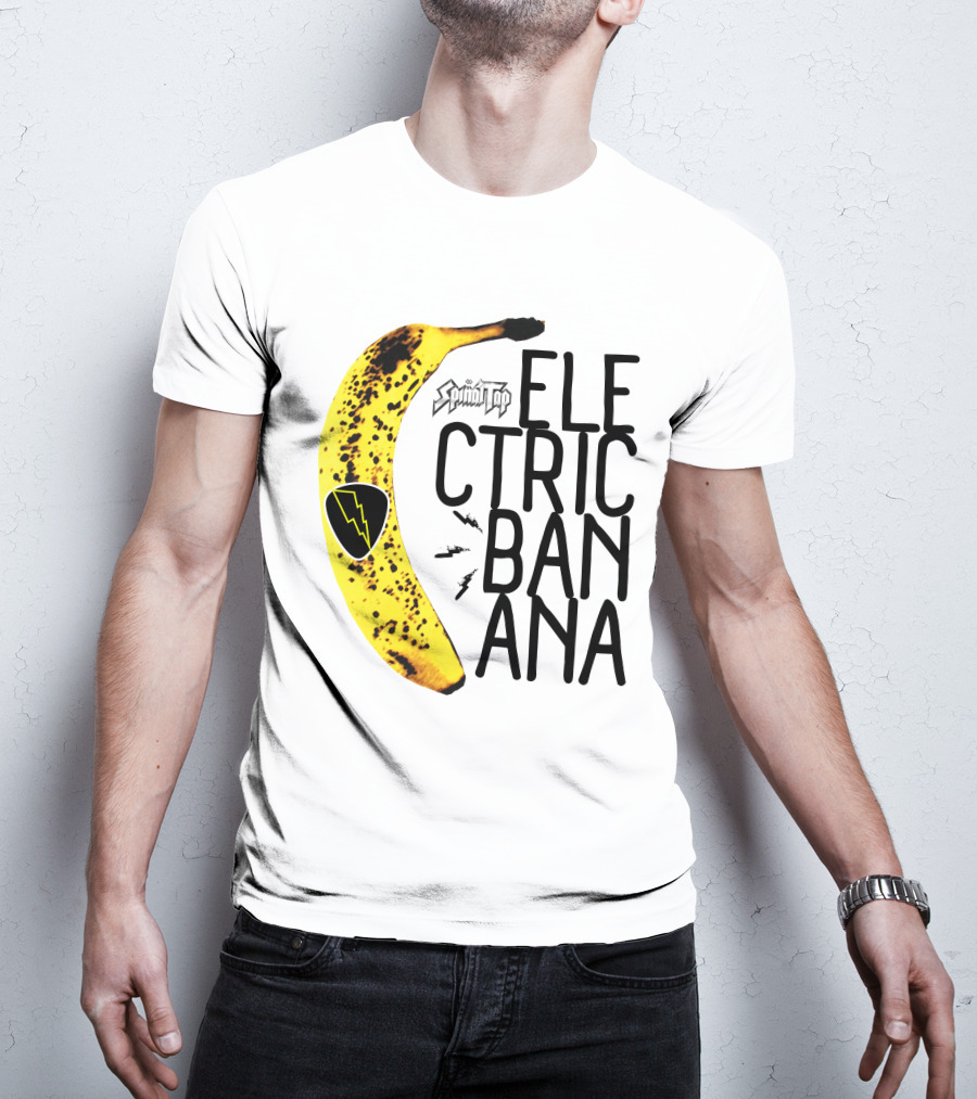 Spinal Tap Electric Banana With Lightning Bolt T-Shirt
