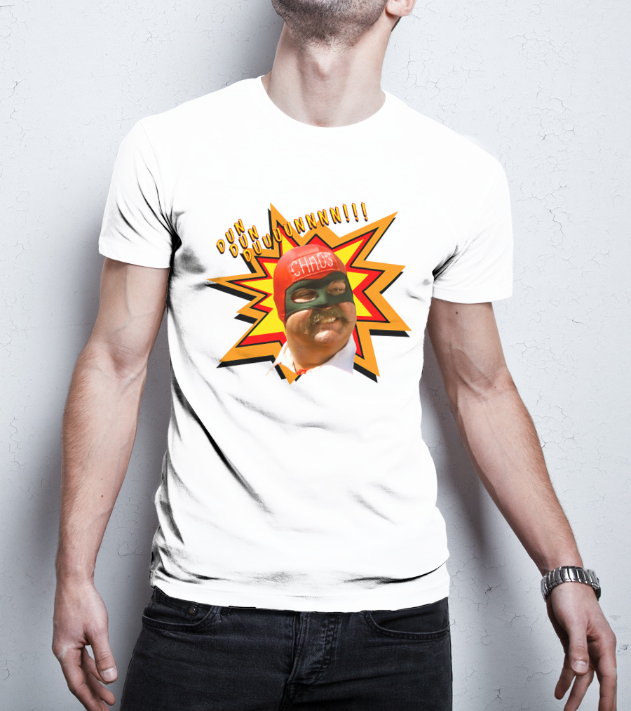 Dun Dun Duuunnnnn Captain Chaos The Cannonball Run T-Shirt