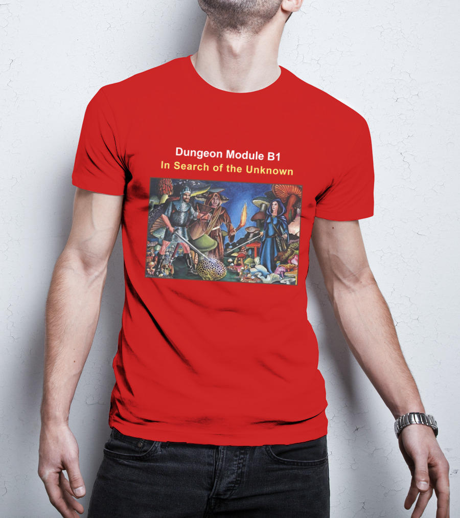 Dungeon Module B1 In Search Of The Unknown DND ISU T-Shirt