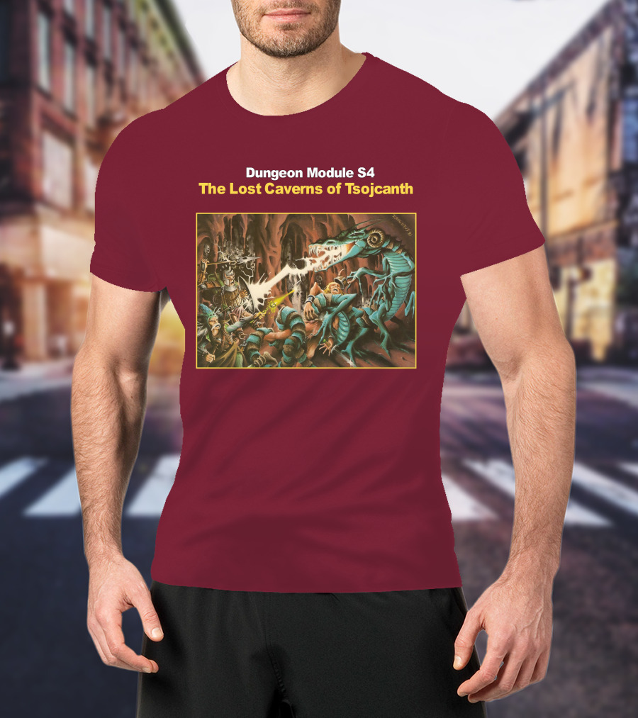 Dungeon Module S4 The Lost Caverns Of Tsojcanth T-Shirt