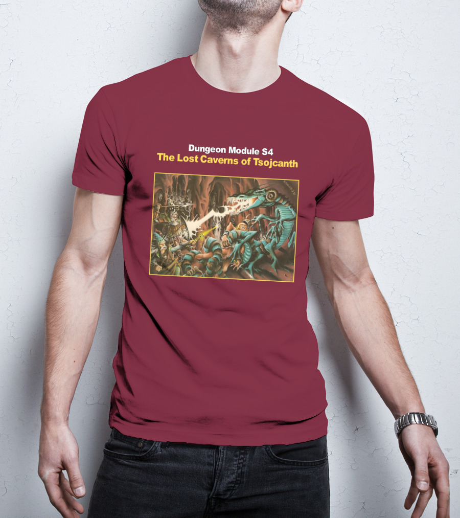 Dungeon Module S4 The Lost Caverns Of Tsojcanth T-Shirt