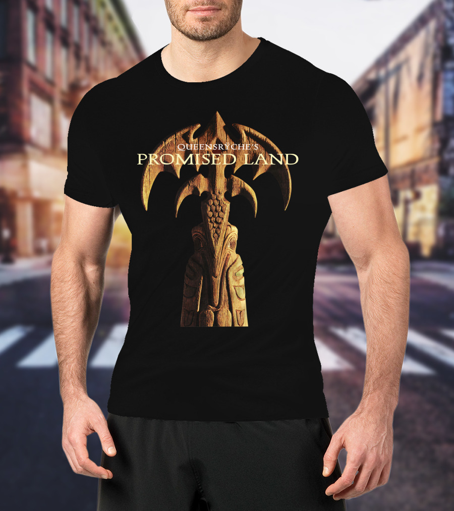 Queensrÿche Promised Land Tribal Totem Emblem T-Shirt