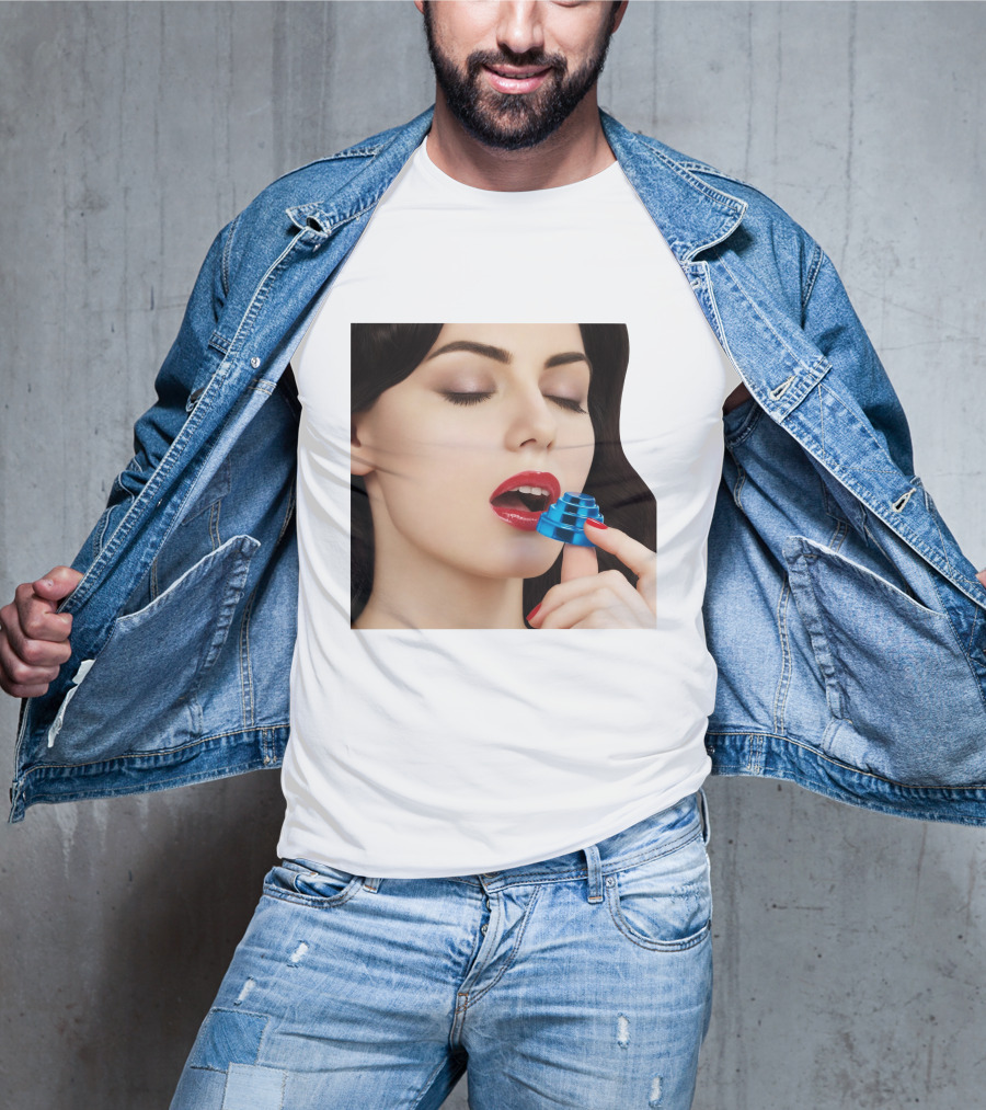 Devo Something For Everybody Blue Energy Dome Retro Futurism T-Shirt