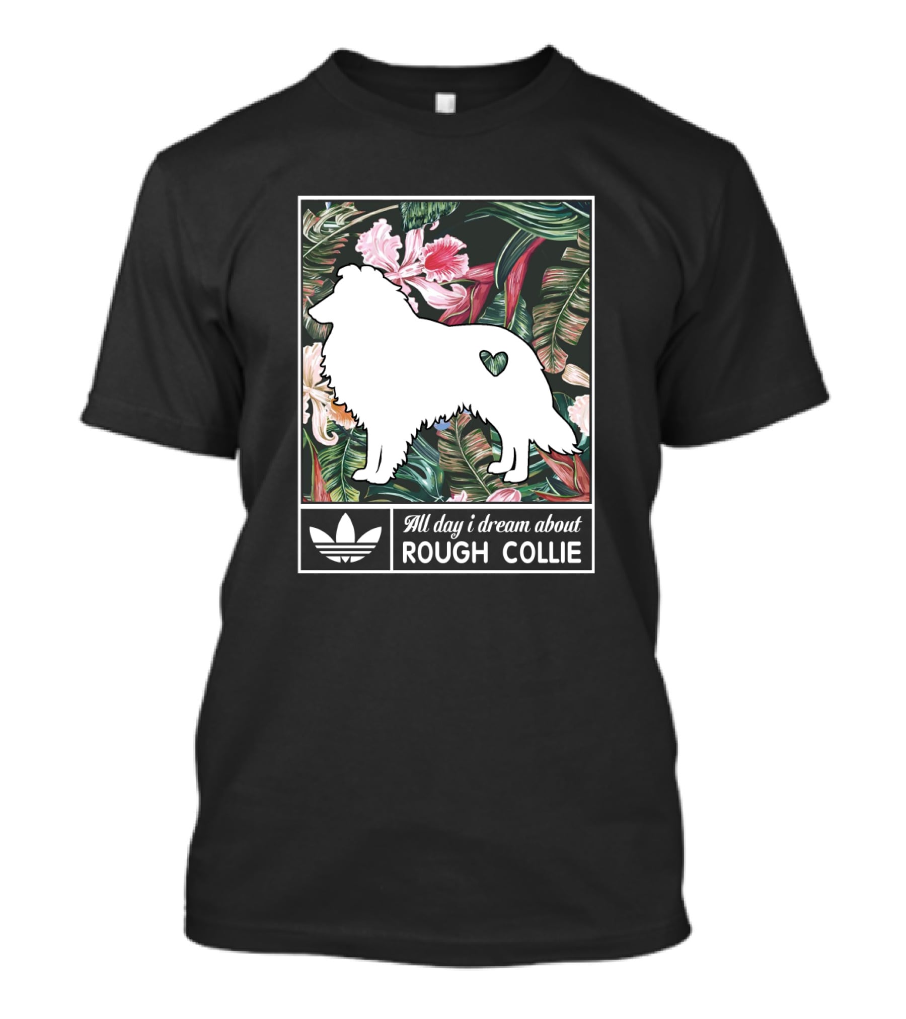 All Day I Dream About Rough Collie T-Shirt