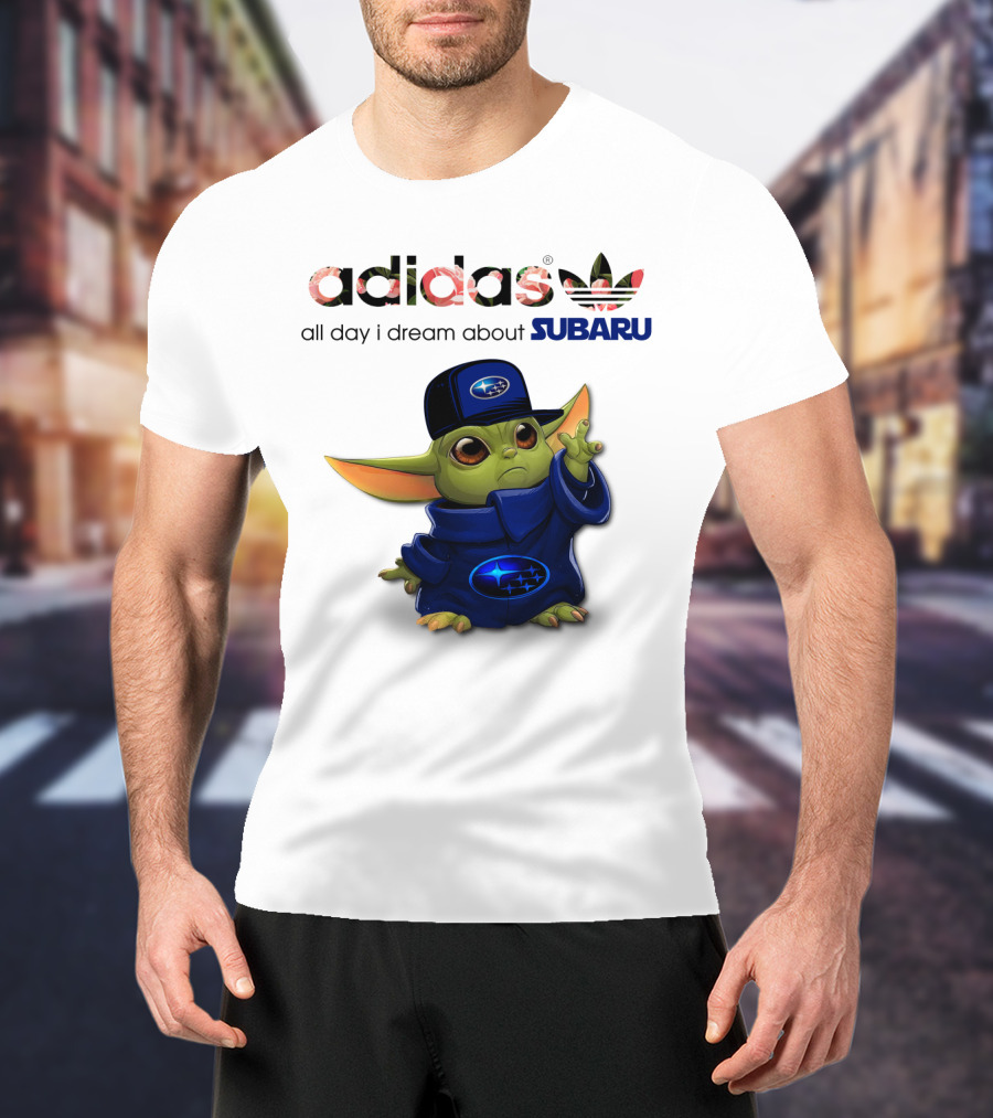 All Day I Dream About Subaru Yoda Character T-Shirt