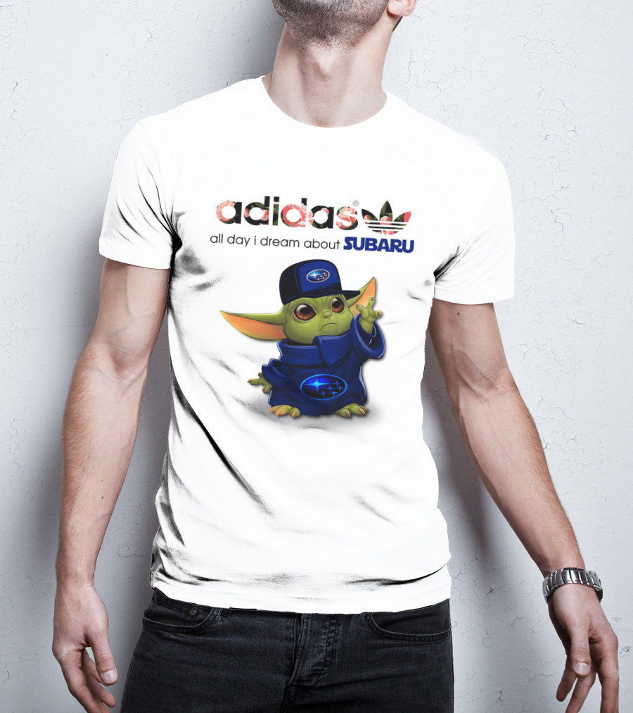 All Day I Dream About Subaru Yoda Character T-Shirt