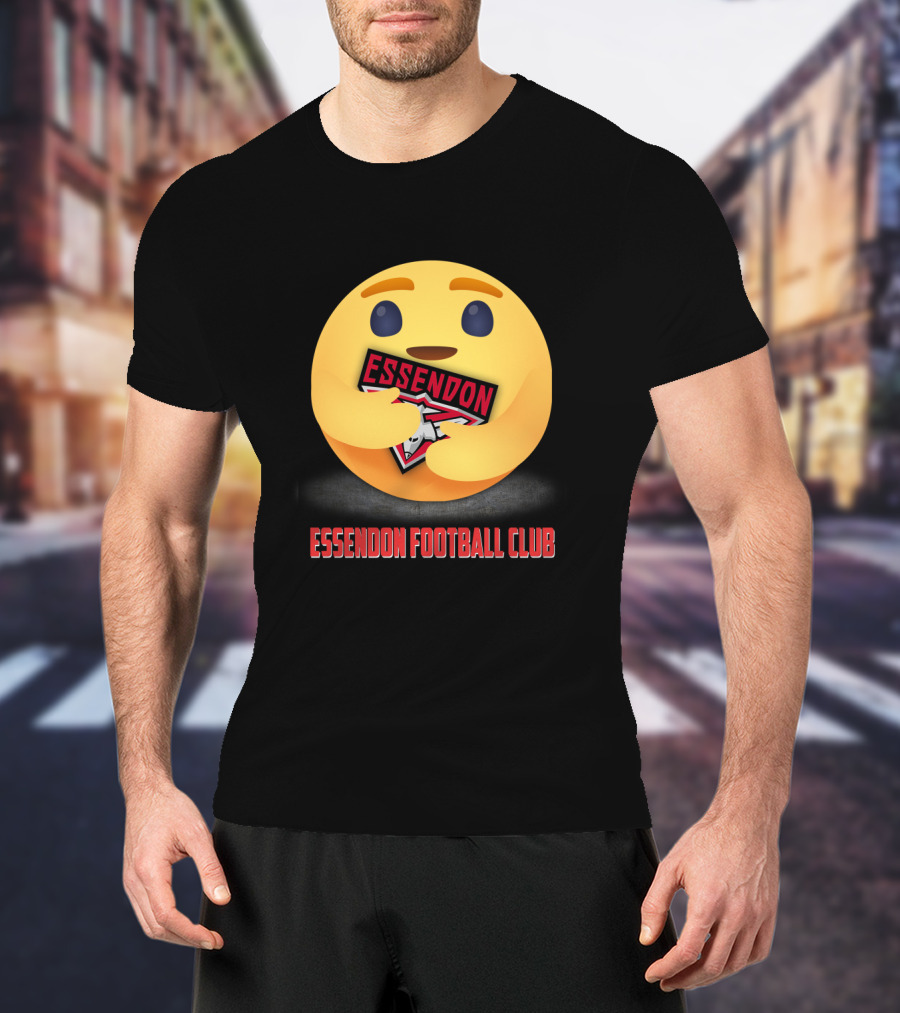 Essendon Football Club Emoji Holding T-Shirt