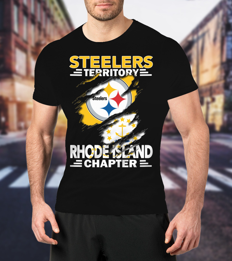 Steelers Territory Rhode Island Chapter Fan Pride T-Shirt