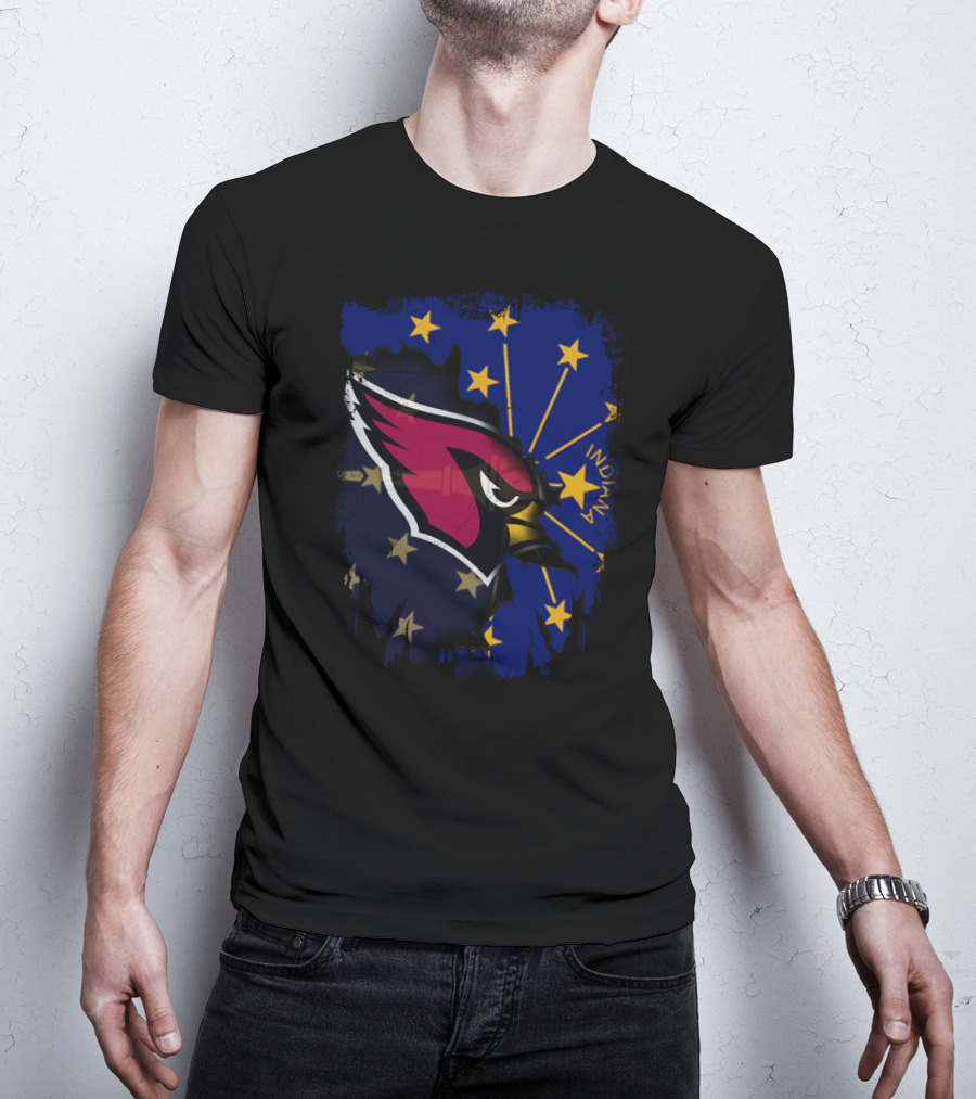 Indianapolis Cardinals Together Indiana State Pride T-Shirt