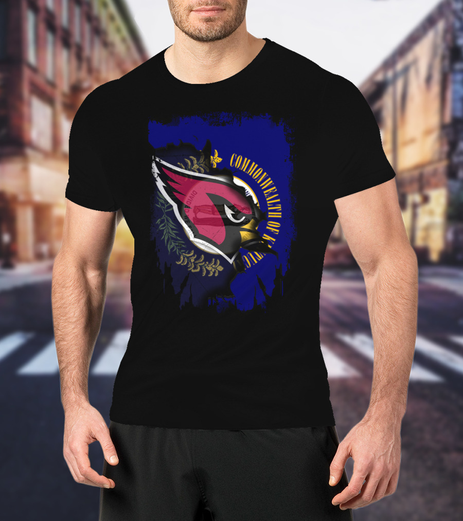 Together Kentucky Commonwealth With Cardinals Emblem T-Shirt
