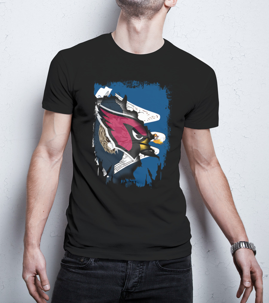 Louisiana Unity With Cardinal And Eagle T-Shirt