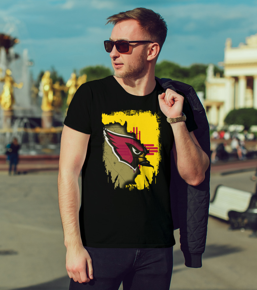Together New Mexico Flag With Cardinals T-Shirt
