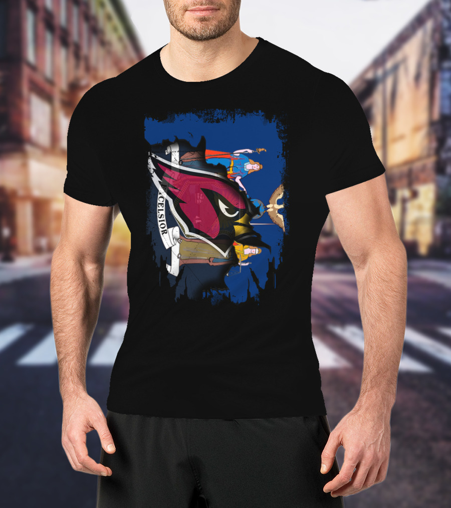 Excelsior Cardinals New York Mashup T-Shirt