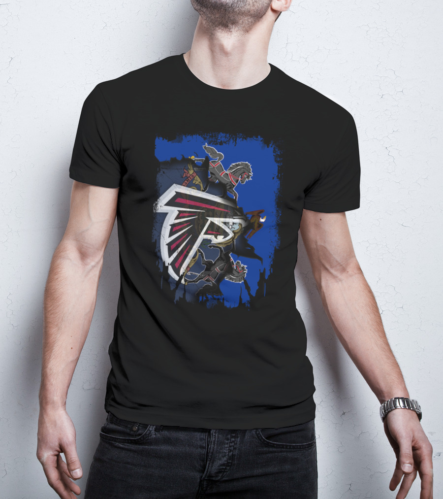 Together Pennsylvania Falcons Coat Of Arms Logo Collaboration T-Shirt