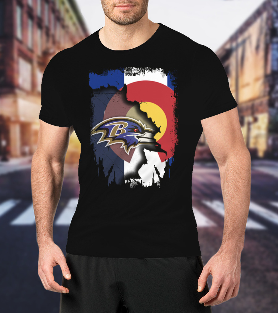 Together Colorado Ravens Flag Integration T-Shirt