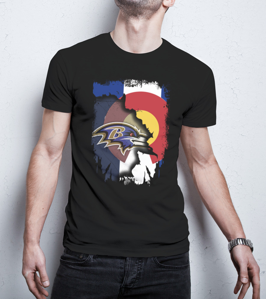 Together Colorado Ravens Flag Integration T-Shirt