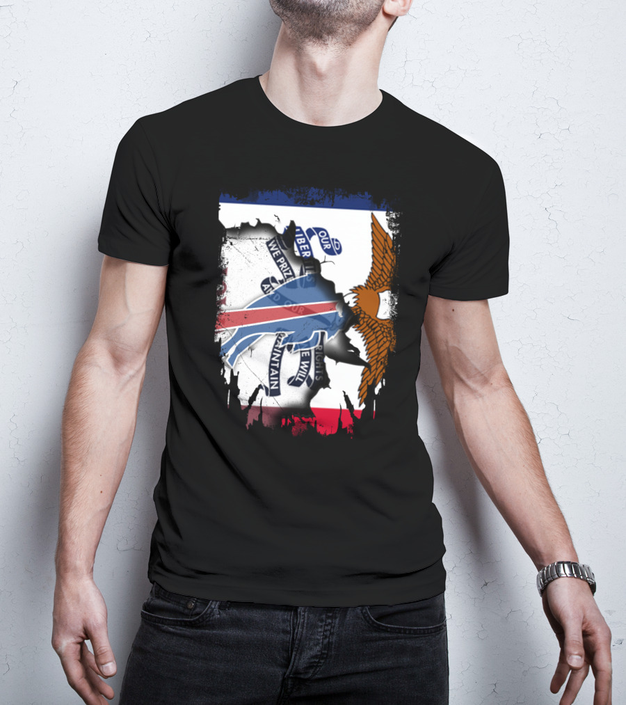 Together Iowa Our Liberties We Prize Buffalo T-Shirt