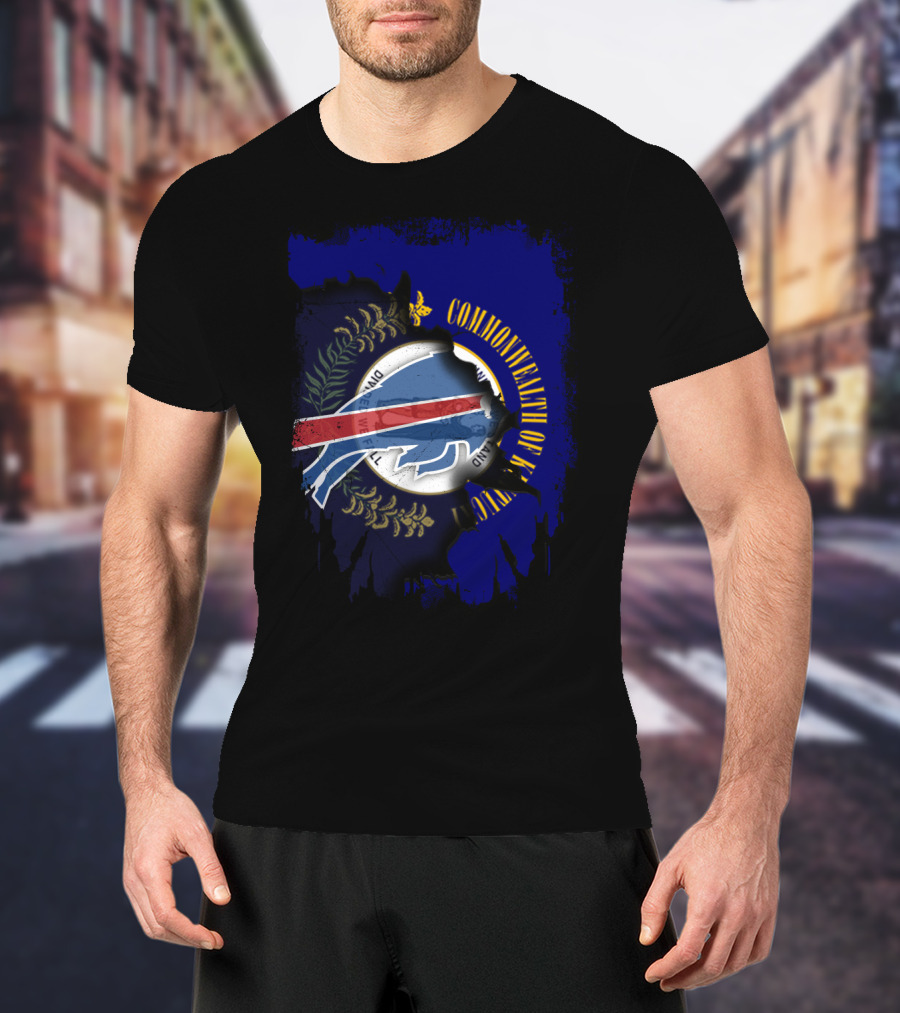 Commonwealth Of Kentucky Buffalo Collaboration T-Shirt