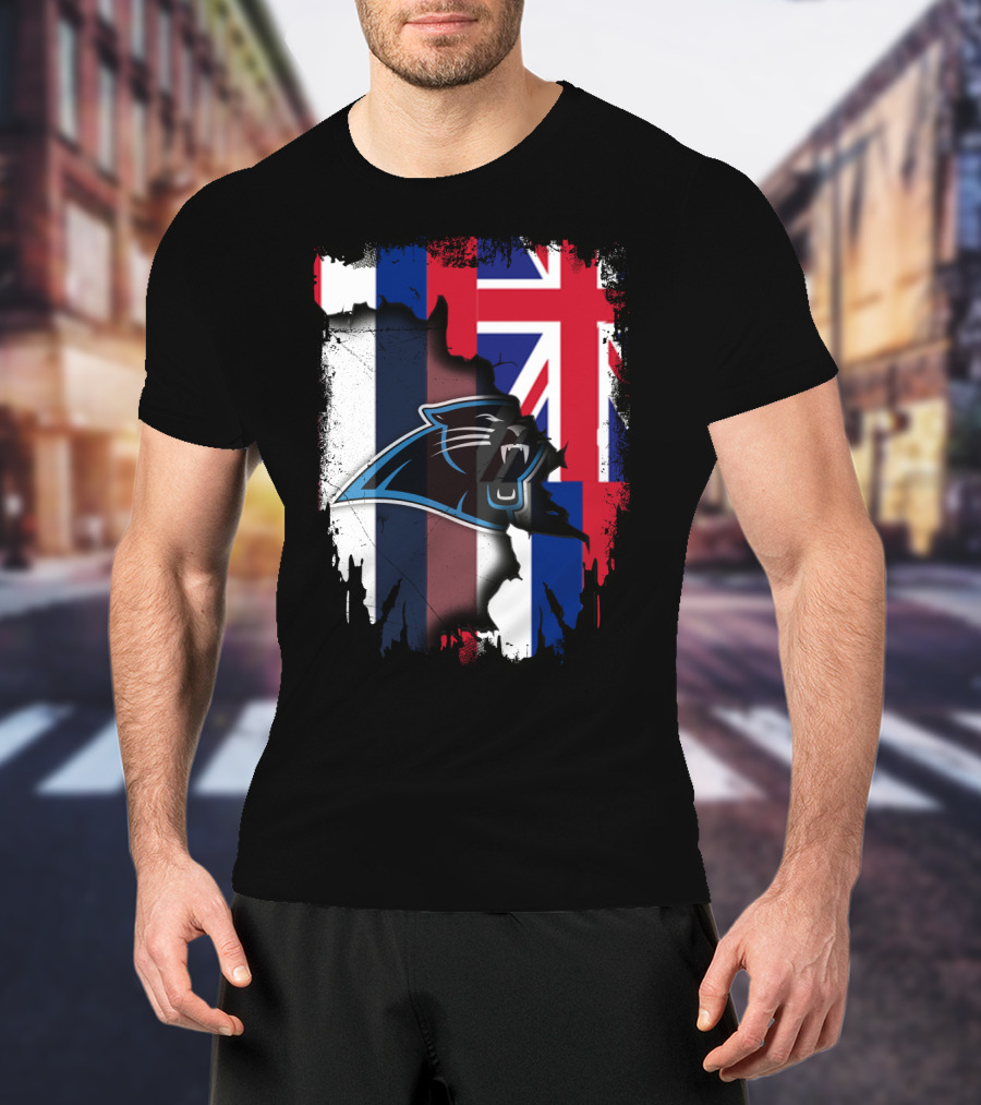 Together Hawaii Panthers Union Flag Fusion T-Shirt