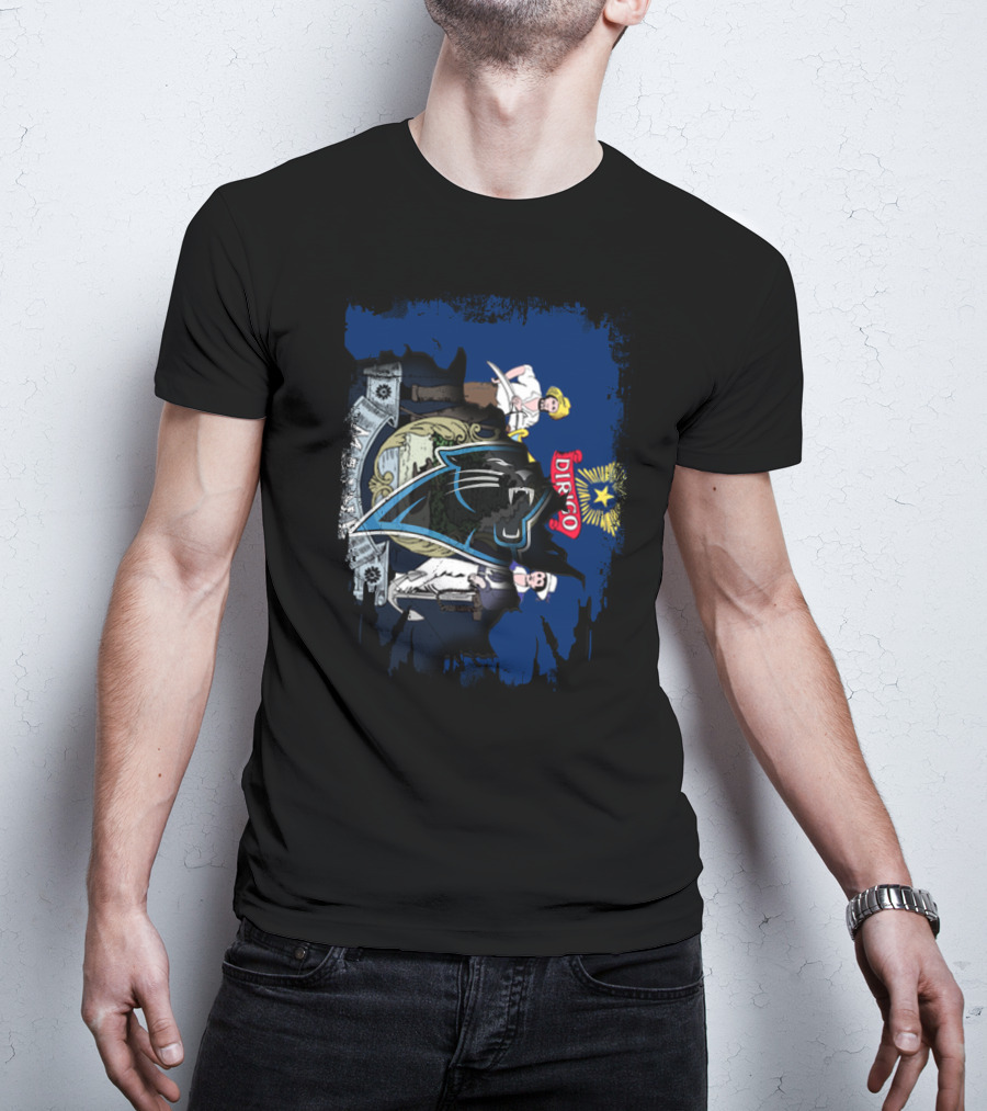 Maine Dirigo With Carolina Panthers Logo Integration T-Shirt