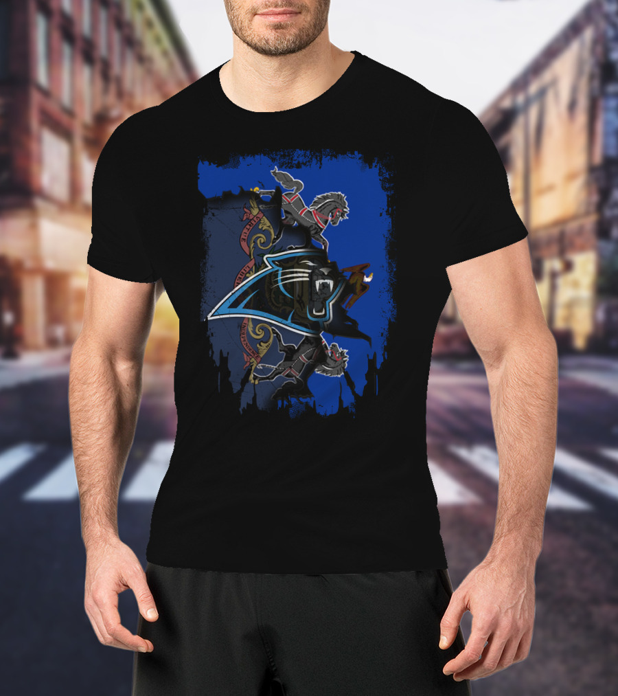Together Pennsylvania With Panthers Emblem And Mythical Horses T-Shirt