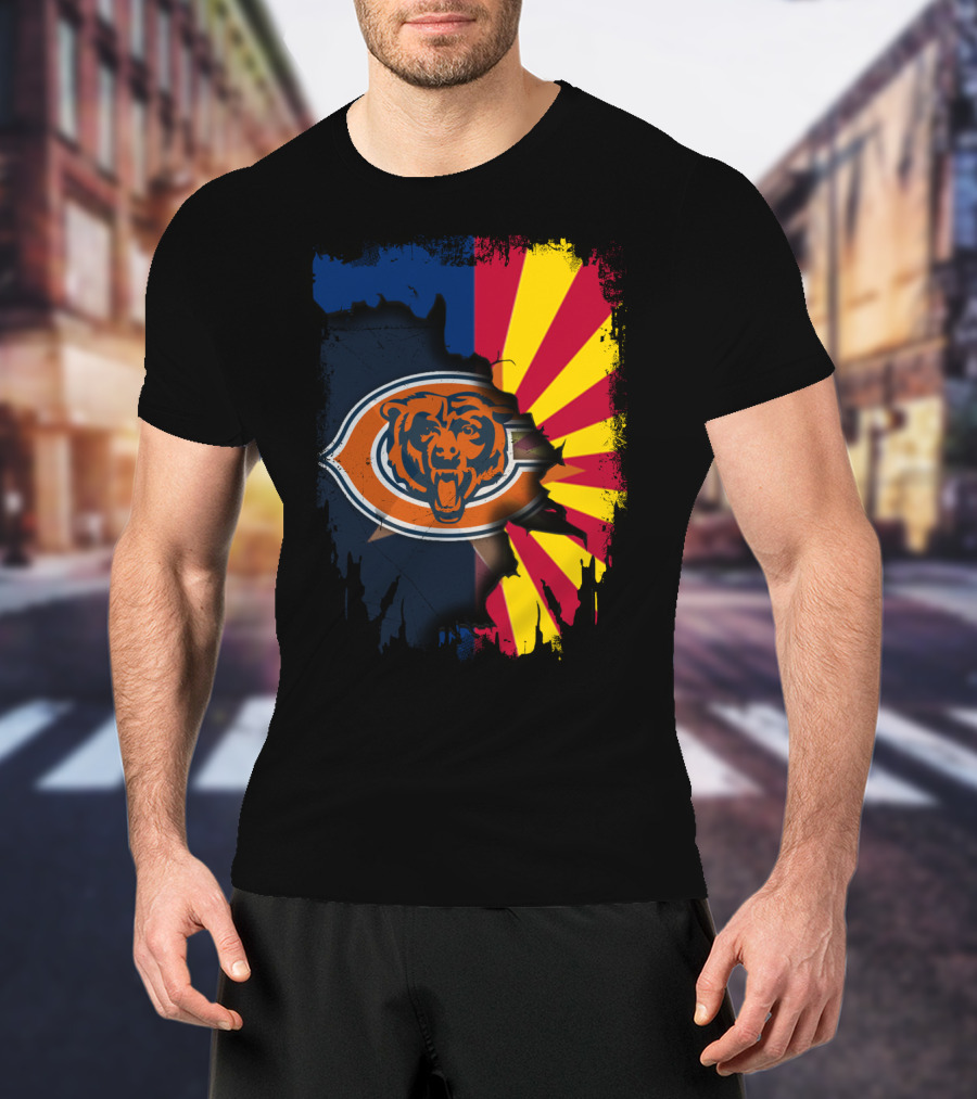 Together Arizona Chicago Bears T-Shirt