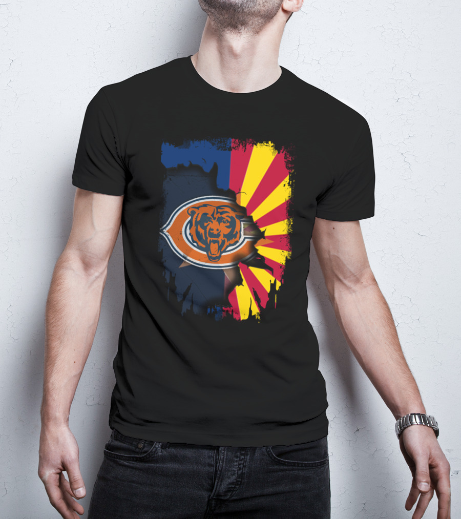 Together Arizona Chicago Bears T-Shirt