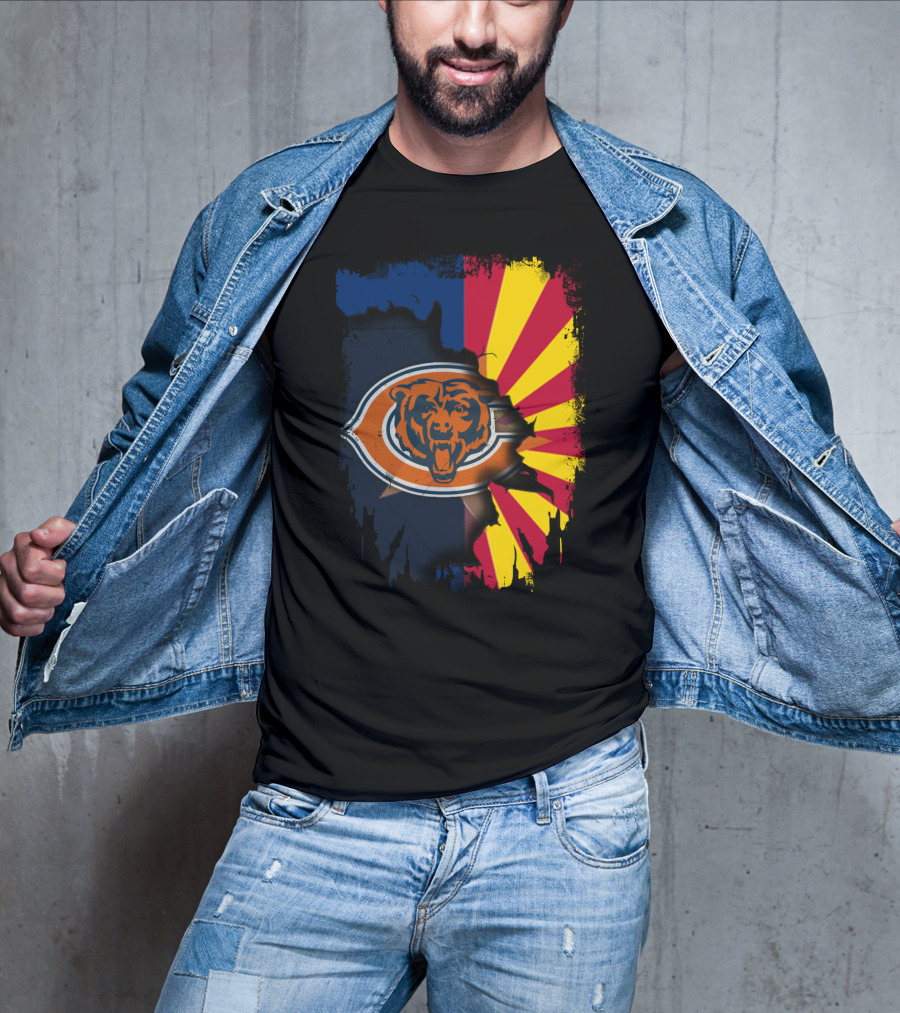 Together Arizona Chicago Bears T-Shirt