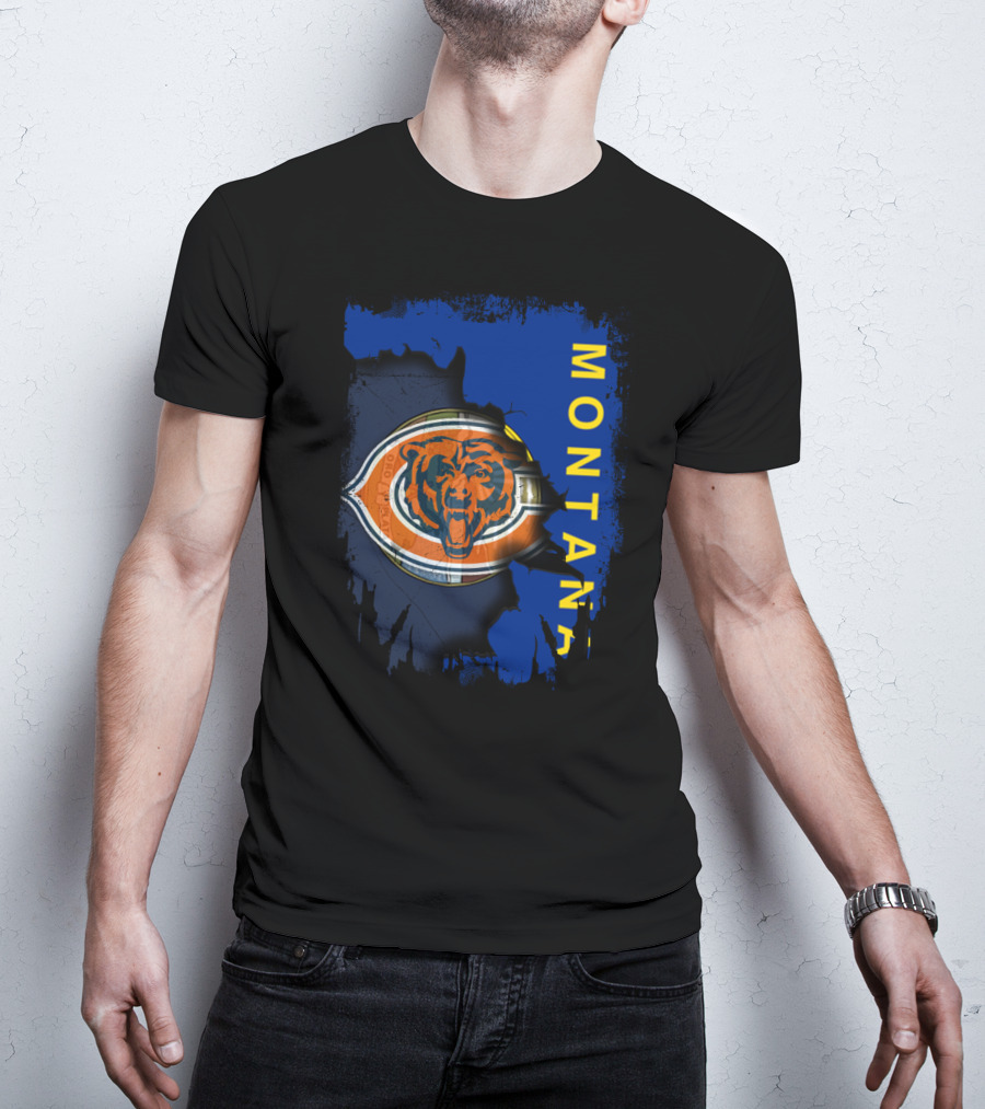 Montana Bears Iconic Emblem Together T-Shirt