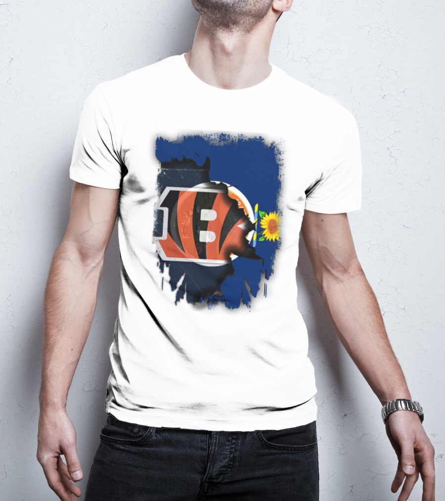 Kansas Bengals Sunflower Collaboration T-Shirt