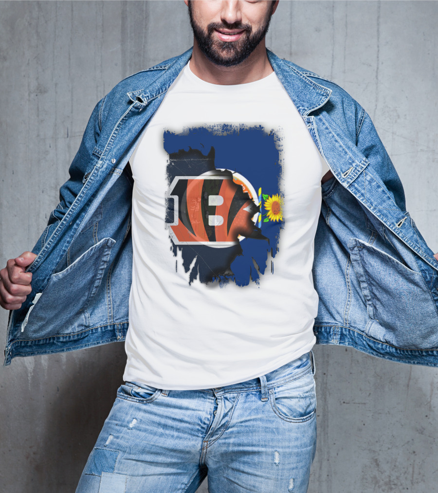 Kansas Bengals Sunflower Collaboration T-Shirt