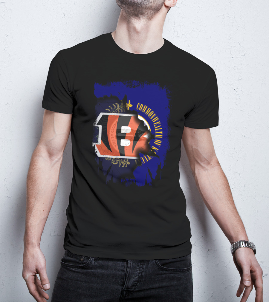 Commonwealth Of Kentucky United We Stand Bengals 13 T-Shirt