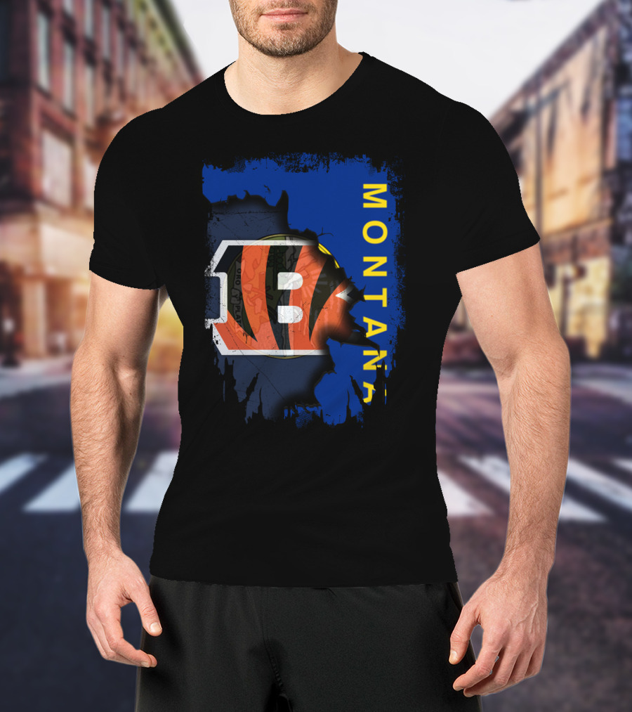 Montana Bengal Tiger Stripes United T-Shirt