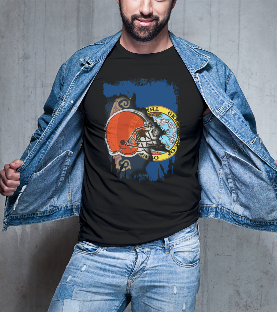 Together Idaho Browns Helmet And Seal T-Shirt